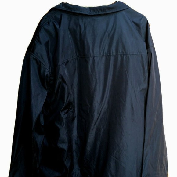 Michael Kors Womens  Navy Mid Weight Zip Jacket 3X - Picture 2 of 12